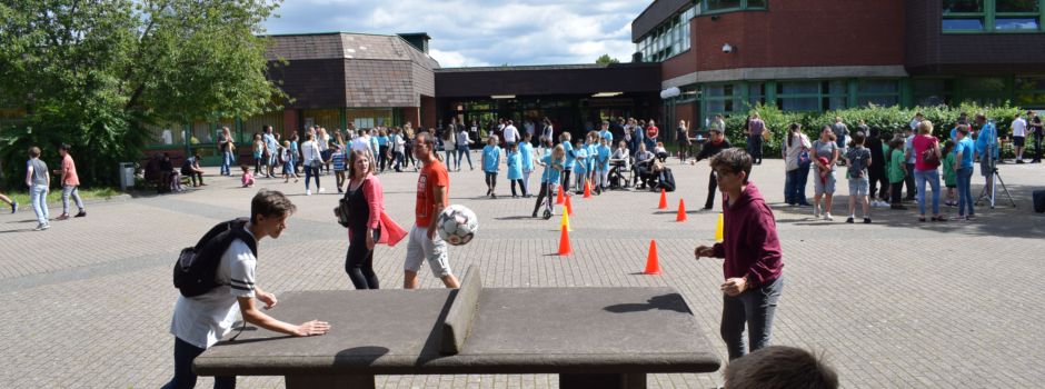 Sport- und Europafest an Realschule