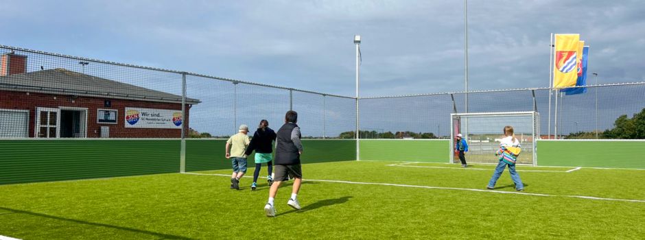 Neues Mini-Fußballfeld in Wenningstedt