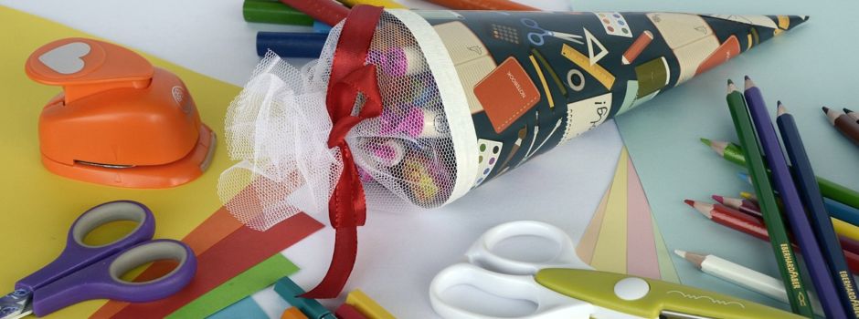 Die Gemeinde wünscht einen schönen ersten Schultag!