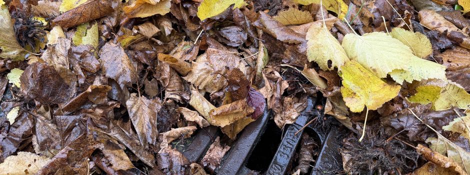 Herbstzeit ist Regenzeit – und damit auch Zeit für saubere Straßenrinnen