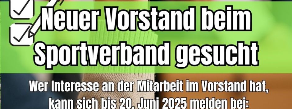 Neuausrichtung des Sportverbands Rehlingen-Siersburg – Vorstand gesucht