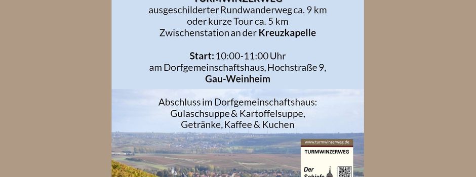 18. Herbstwanderung des Gau-Weinheimer Bürgertreffs e.V.
