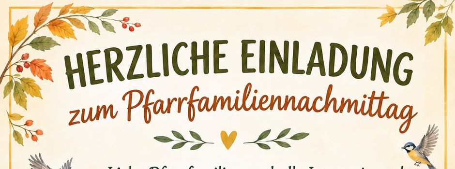 Pfarrfamiliennachmittag