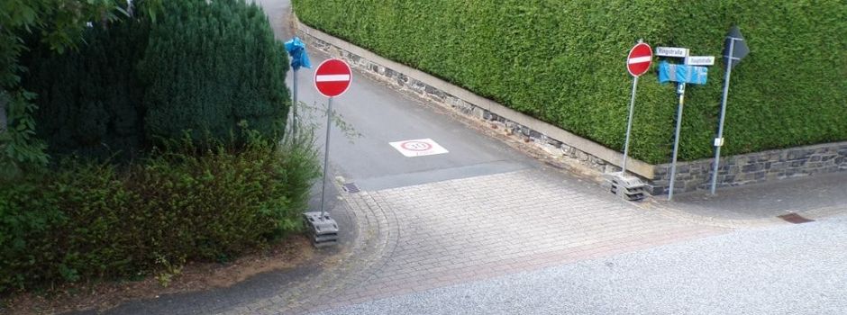 🚧 Geänderte Verkehrsführung