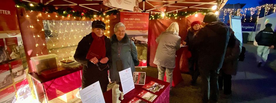 Geschichtsverein Nierstein: Beim Adventsmarkt aktiv