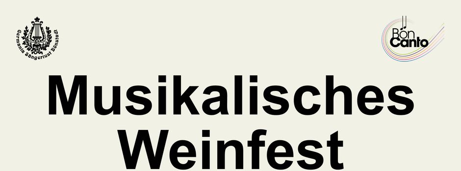Weinfest der Germania Sängerlust Bönstadt