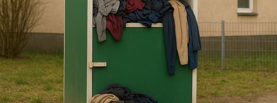 Abgabe brauchbarer Alttextilien/Altkleidern