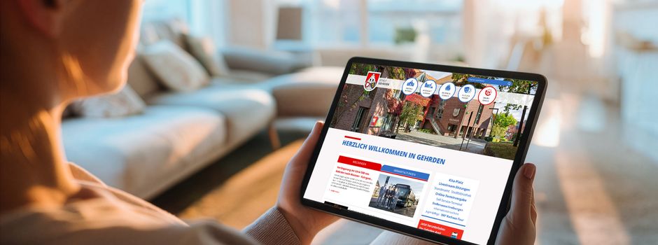 Neue Onlinedienste im Portal der Stadt Gehrden