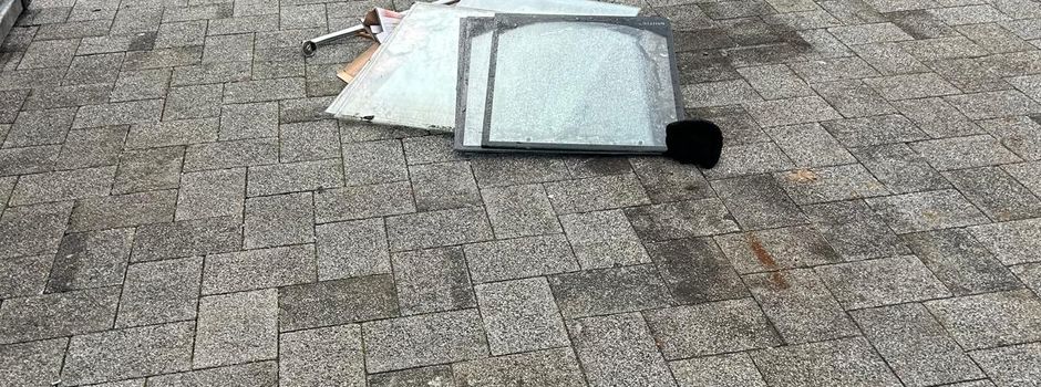 Illegale Müllablagerung an den Glascontainern