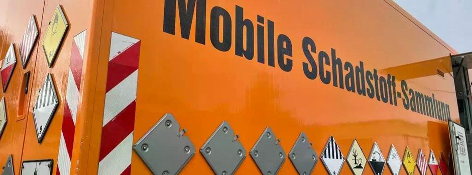 Schadstoffmobil macht Halt in Heringen/Helme