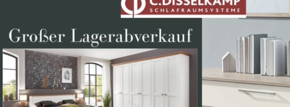 Anzeige: Firma C. Disselkamp erweitert und räumt die Lagerflächen