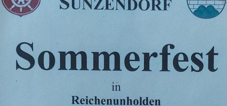 Sommerfest am 24.05.2025 um 18:00 Uhr in Reichenunholden