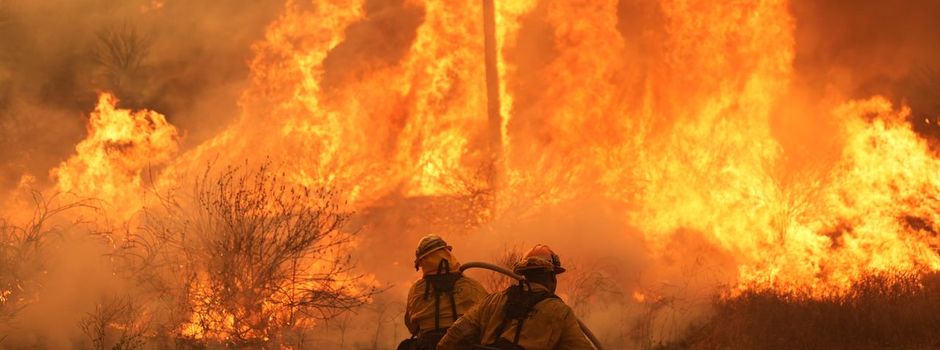 Hitze und Flammen in Kalifornien - Menschen auf der Flucht