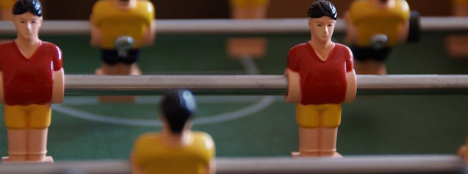 Kriminalpräventiver Rat lädt zum Tischkicker-Spielen auf den Exe