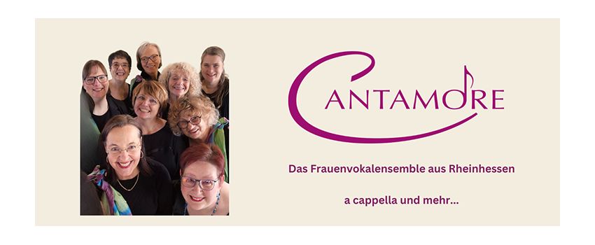 20 Jahre CANTAMORE: Jubiläumskonzert in Oppenheim