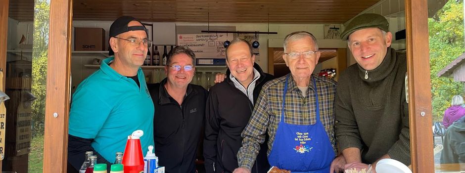 Bewirtung auf dem Heldrastein 