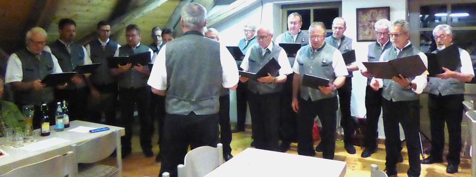 Einladung zum Dorfabend des MGV