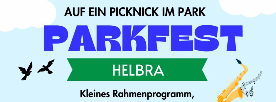 Auf ein Picknick im Park -Parkfest-