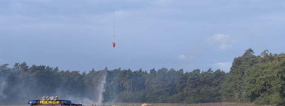 Großübung in Itterbeck: Waldbrand als Ernstfall geprobt