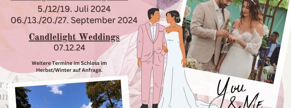 Traut euch! - Jetzt Termin für eure Traumhochzeit 2024 in Rehlingen-Siersburg vereinbaren!