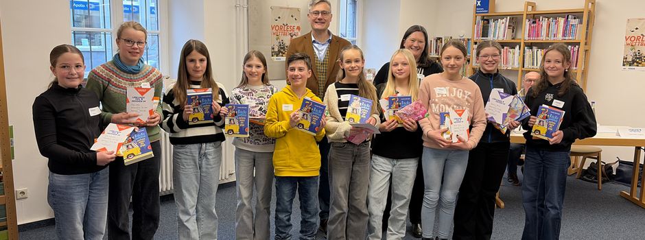 Katharina Straub gewinnt den Kreisentscheid Sigmaringen Nord des Vorlesewettbewerbs des deutschen Buchhandels