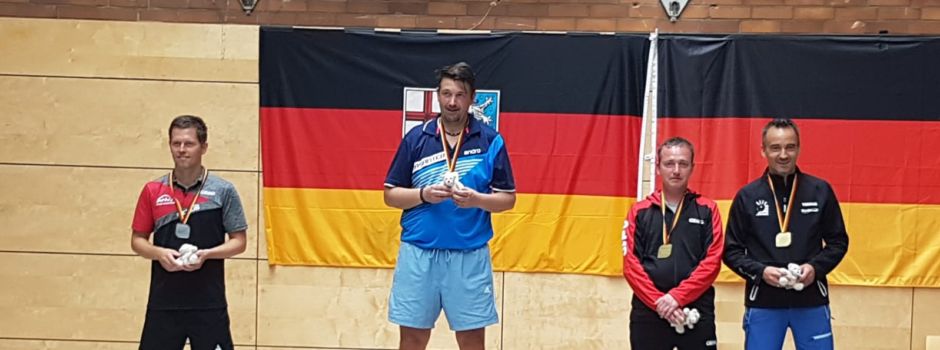 Deutscher Meister: Uwe Peters gewinnt Meistertitel im Tischtennis