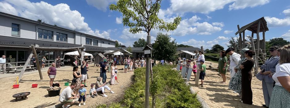 Jubiläumsparty im Kindergarten Braak
