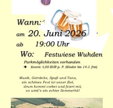 Wuhdener Bergfest 