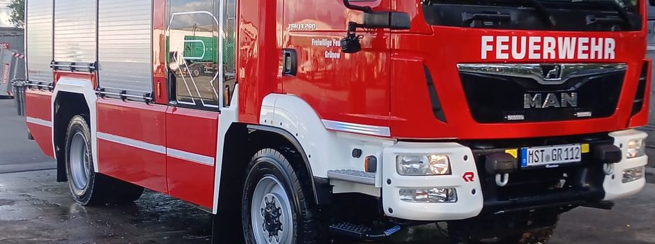 Dankeschön für Grünows Feuerwehr