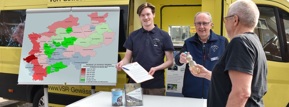 Ist dein Brunnenwasser sauber? Am 26. August im Labormobil auf dem Rathausplatz testen lassen
