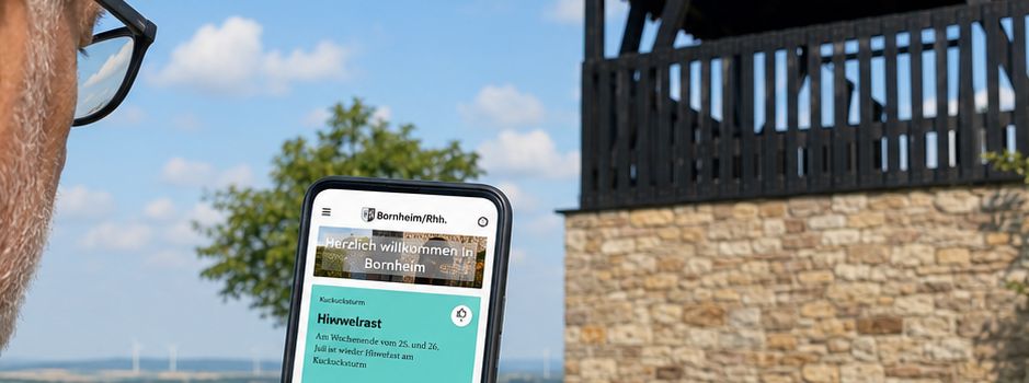 Die neue Orts.App für Bornheim