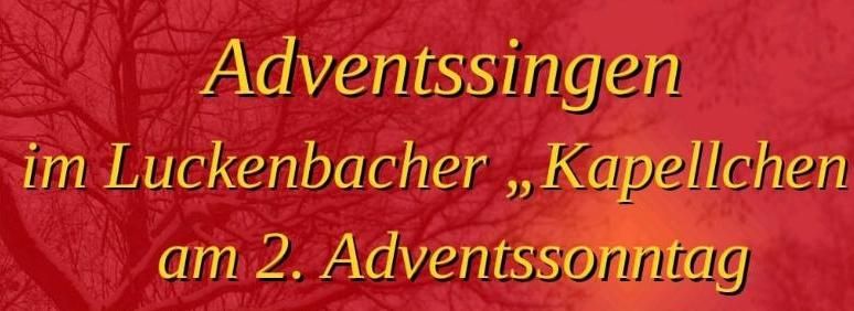 Adventssingen für Chor und Publikum