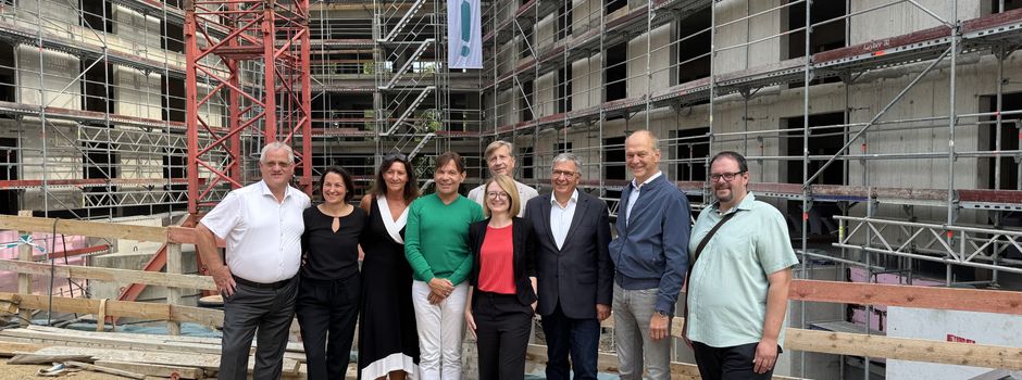 Richtfest für neues Moritz-Lang-Haus in Wiesbaden gefeiert