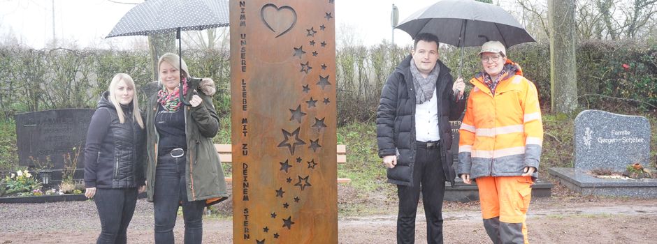 Neues Sternenkindergrab auf Rehlinger Friedhof