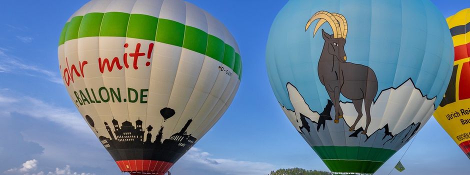 Ballonfahrt über Augsburg