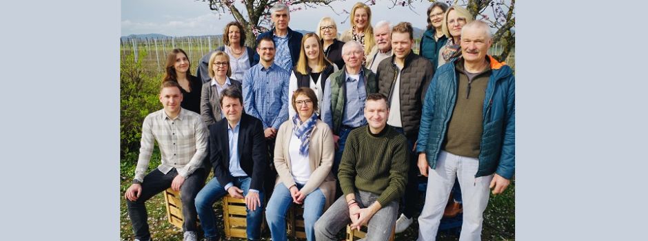 Kandidatenliste der freien Wählergruppe für Billigheim-Ingenheim