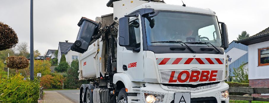Update: Entleerung der Abfalltonnen mit Seitenlader-Fahrzeugen ab 16. Juni 2025 (KW 25)