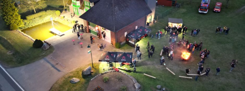 Osterfeuer 2025 in Zölkow