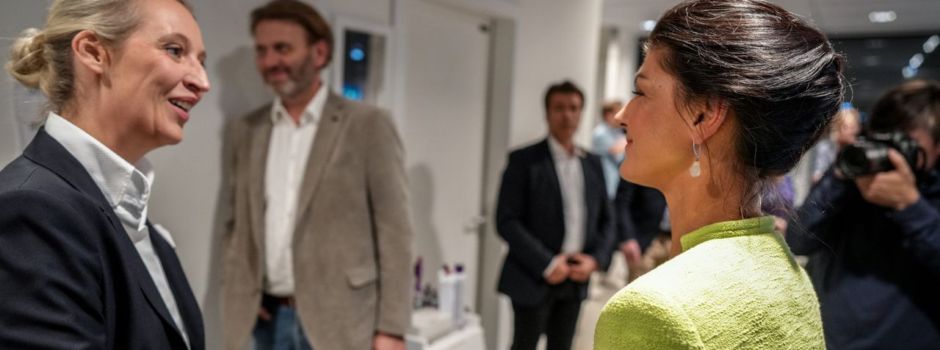 BSW-Chefin Wagenknecht will Brandmauer zur AfD einreißen