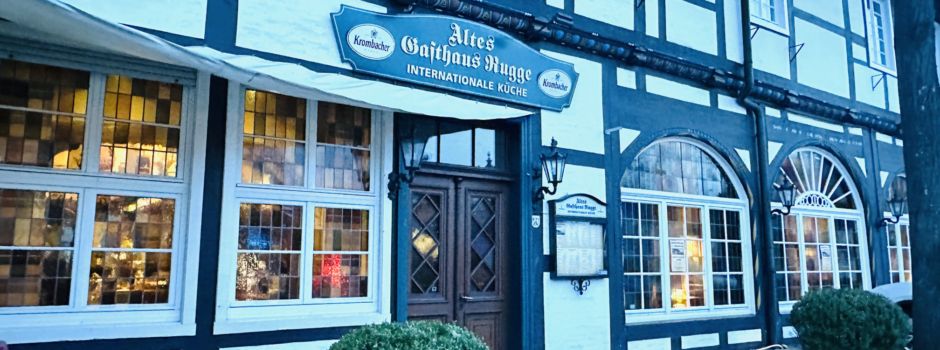 Neueröffnung: Altes Gasthaus Rugge - Internationale Küche