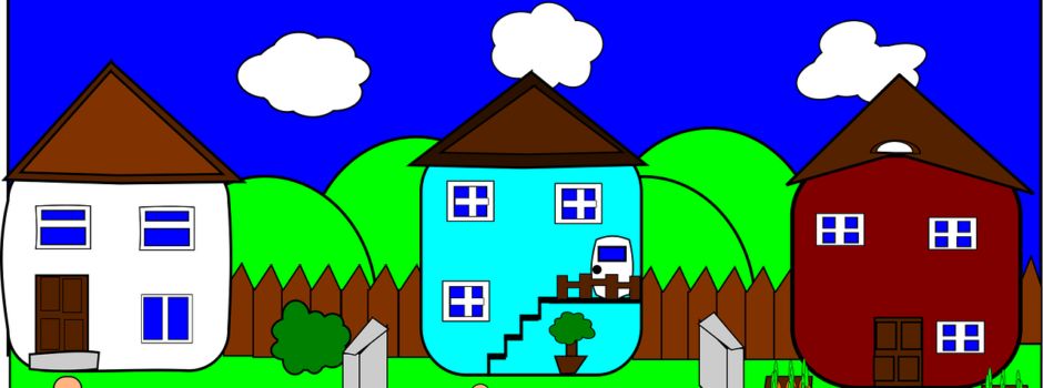 Blick zu den Nachbarn