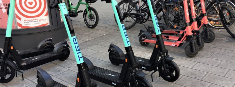 E-Scooter in Augsburg bekommen Konkurrenz