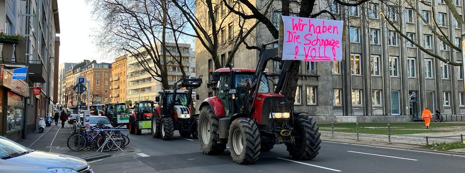 Große Traktor-Demo in Mainzer Altstadt angekündigt