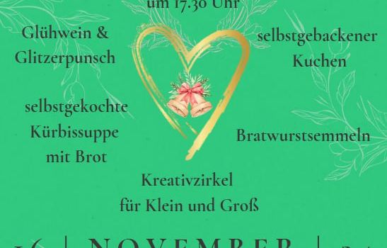Lichterglanz im Garten am 16.11.24 ab 16 Uhr beim Hopfenfeld