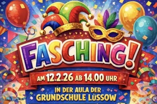 Kinderfasching in der neuen Schulaula