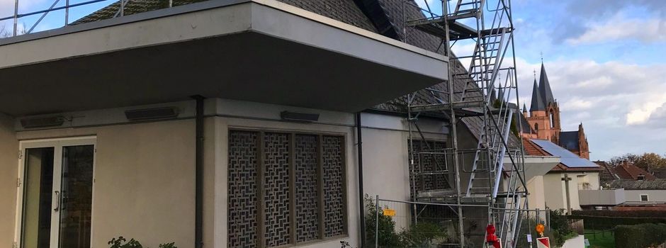 Oppenheimer Friedhof: Sanierungsarbeiten an Mauer und Trauerhalle