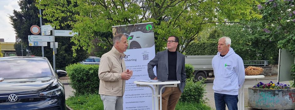 Nierstein unter Strom: Offizielle Eröffnung von E-Carsharing und Ladesäule