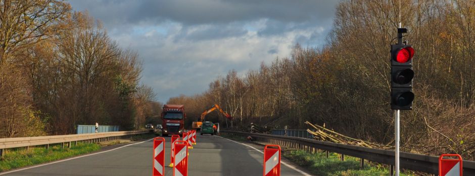 Rodungsarbeiten an B9-Auffahrt in Koblenz: B327 teilweise gesperrt