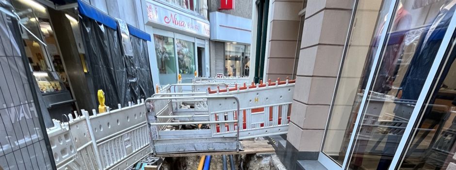 Nach Baustellen-Ärger: Arbeiten in Wiesbadener Ellenbogengasse gehen weiter