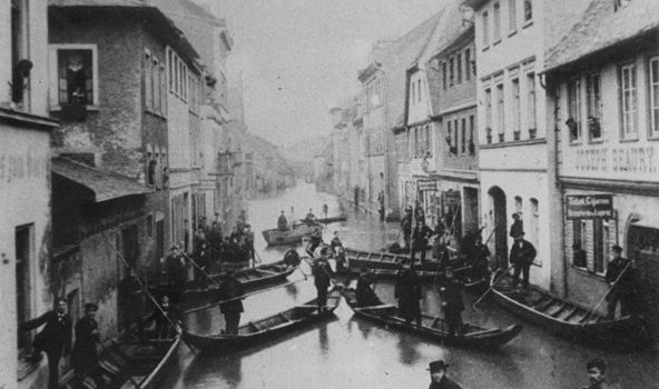 So sah Wiesbaden früher aus